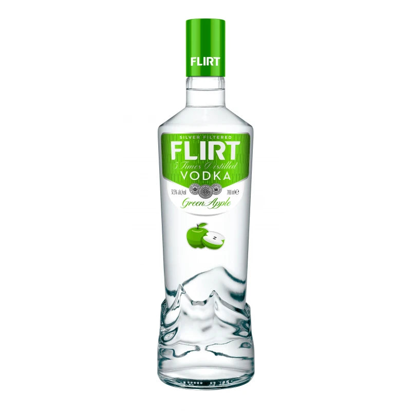 ВОДКА ФЛИРТ ЗЕЛЕНА ЯБЪЛКА 1Л