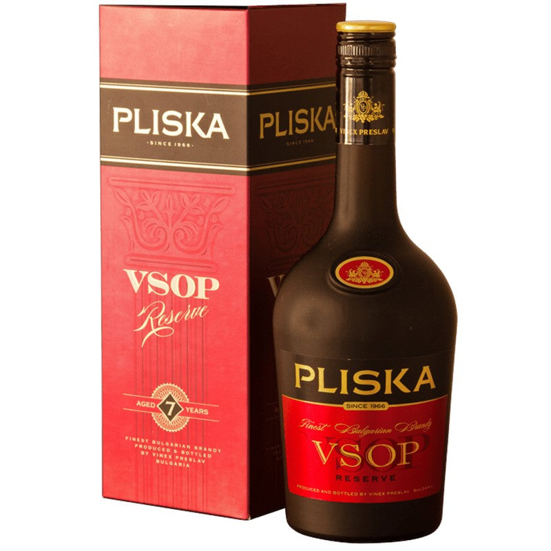 БРЕНДИ ПЛИСКА РЕЗЕРВА VSOP 7ГОД 0,7