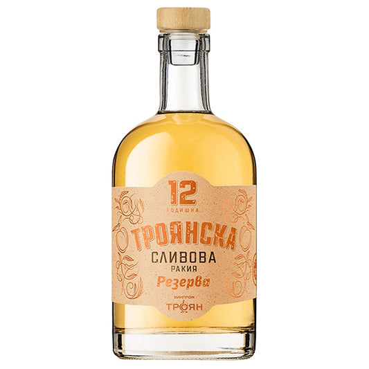 РАКИЯ ТРОЯНСКА СЛИВОВА РЕЗЕРВА 12ГОД 0,7