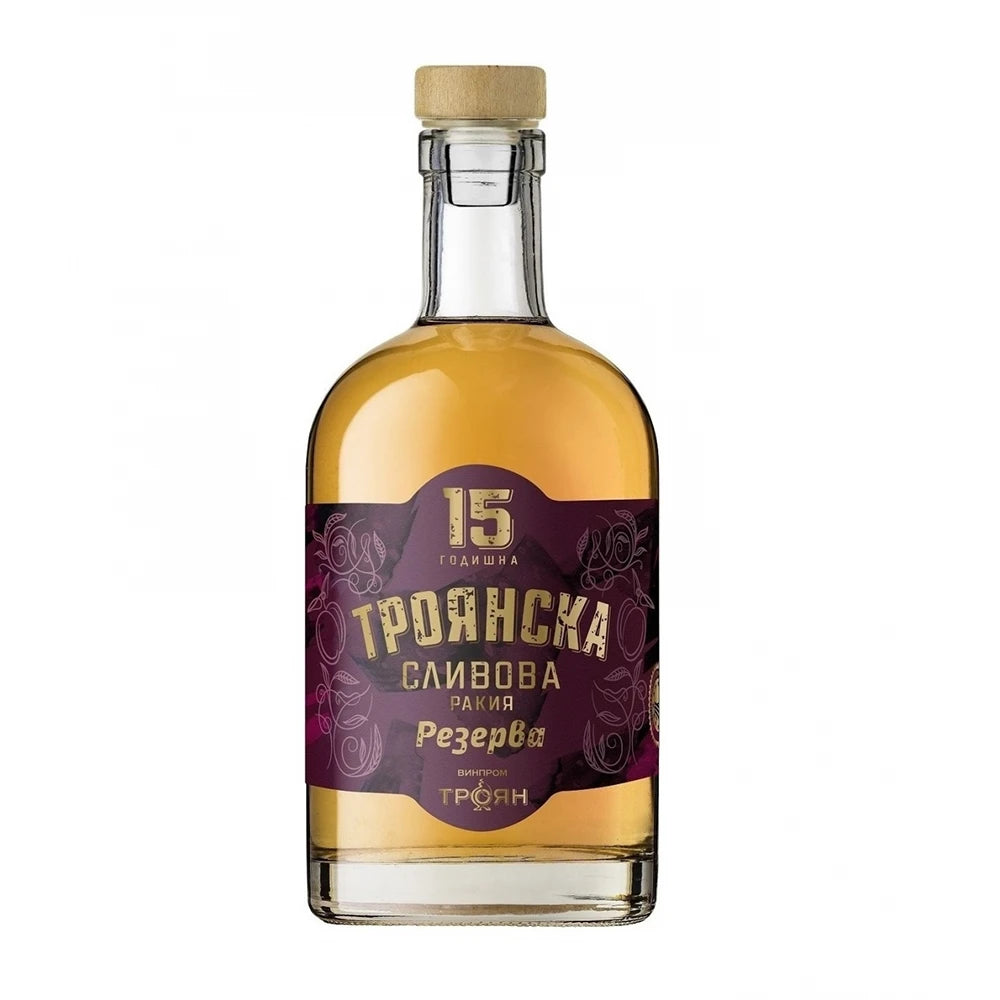 РАКИЯ ТРОЯНСКА СЛИВОВА РЕЗЕРВА 15ГОД 0,7