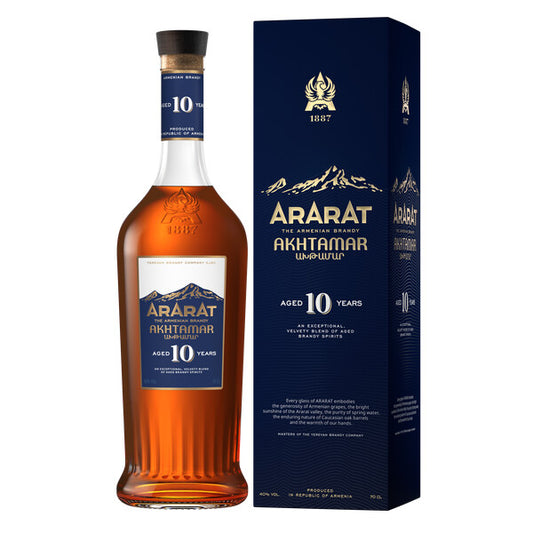 БРЕНДИ АРАРАТ АХТАМАР 10ГОД 0,7