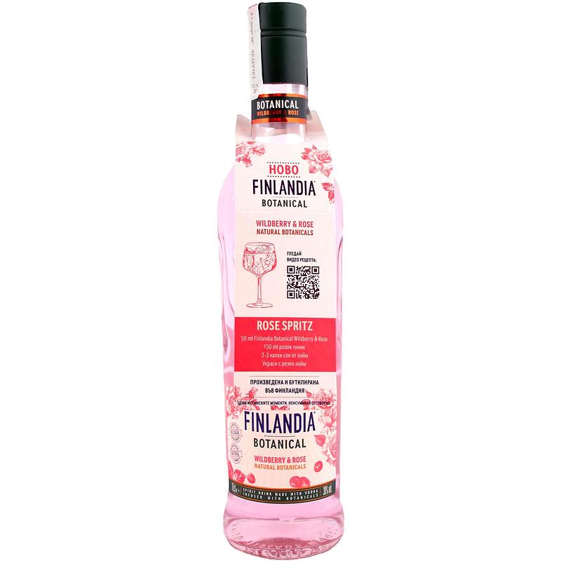 ВОДКА ФИНЛАНИЯ ГОРСКИ ПЛОД И РОЗА 0,7